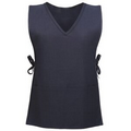 F56 Signature Navy Blue V-Neck Cobbler Apron